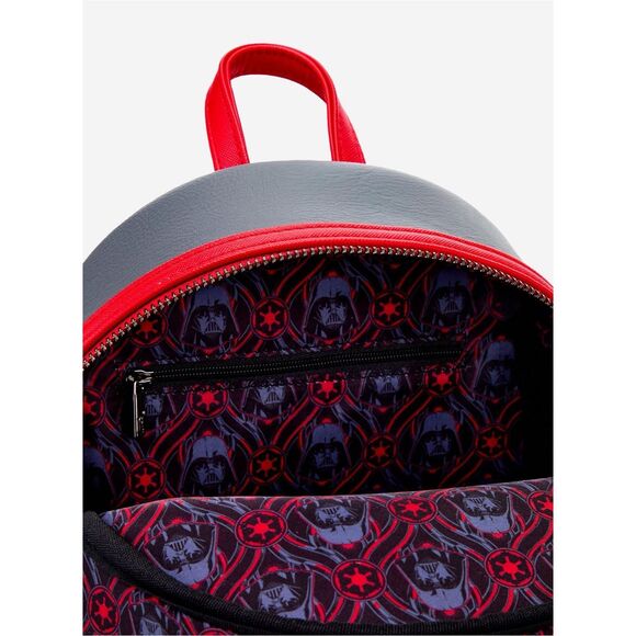 Loungefly Star Wars Darth Vader Embossed Floral Mini Backpack main image 4